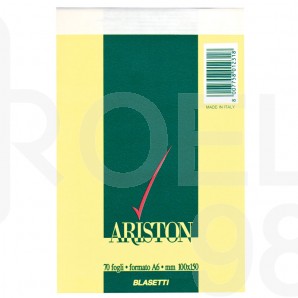 Бележник Ariston, А6, квадратчета, 70 л.