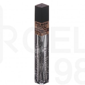 Графити Pentel Hi-Polymer Super, 0.3 мм, 12 бр.