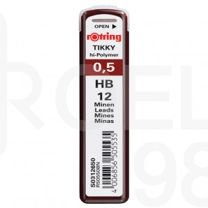 Графити Rotring, 0.5 мм, 12 бр.