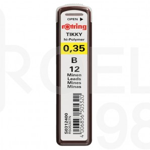 Графити Rotring, 0.35 мм, 12 бр.