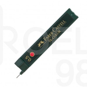 Графити Faber-Castell TK-Color 9085, 0.5 мм, 12 бр., червени