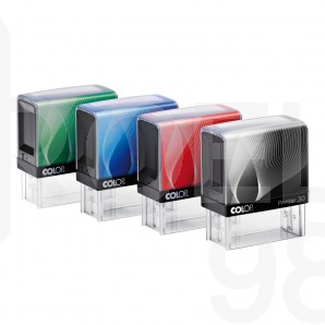 Печат Colop Printer 30, 18 х 47 мм., черен, син, червен