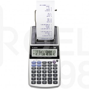 Калкулатор Canon P1-DTSC, 12 разряден, адаптер и батерии