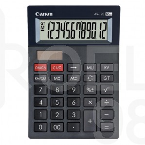 Калкулатор Canon AS-120, 12 разряден