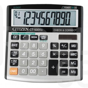 Калкулатор Citizen CT 500 V, 10 разряден