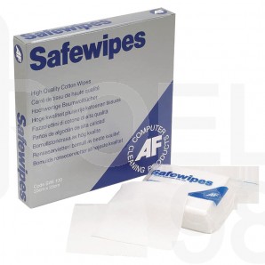 Сухи памучни кърпи за технически цели AF SWI100, 23 x 23 см, 10 бр.