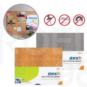 Самозалепващо табло Stick'N, 46 х 58 см