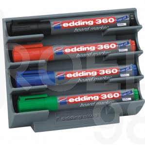 Поставка за маркери за бяла дъска Edding BMA 3
