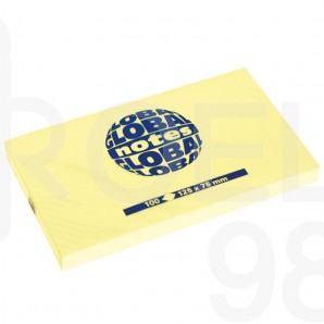 Самозалепващи листчета Global Notes, 75 x 125 мм