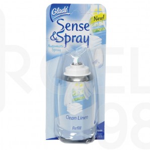 Ароматизатор Glade Sense&Spray, автоматичен, пълнител, 18 мл.