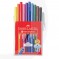 Флумастери Faber-Castell Grip, 10 цвята