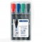 К-т маркери Staedtler Lumocolor 352, объл връх, перманентен