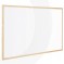Бяла немагнитна  дъска с дървена рамка дъска, дъска, 60 х 90 см.